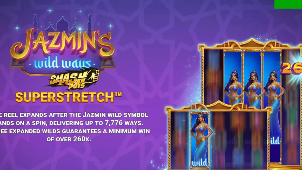 Jazmin’s Wild Ways Smash Pots slot machine interface